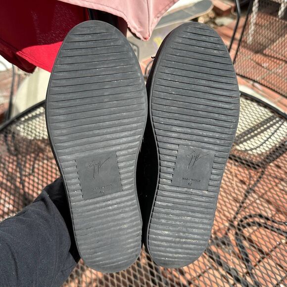 Giuseppe Zanotti - Black - Crocodile - Zippers - Size 9 - Men - Picture 4 of 4